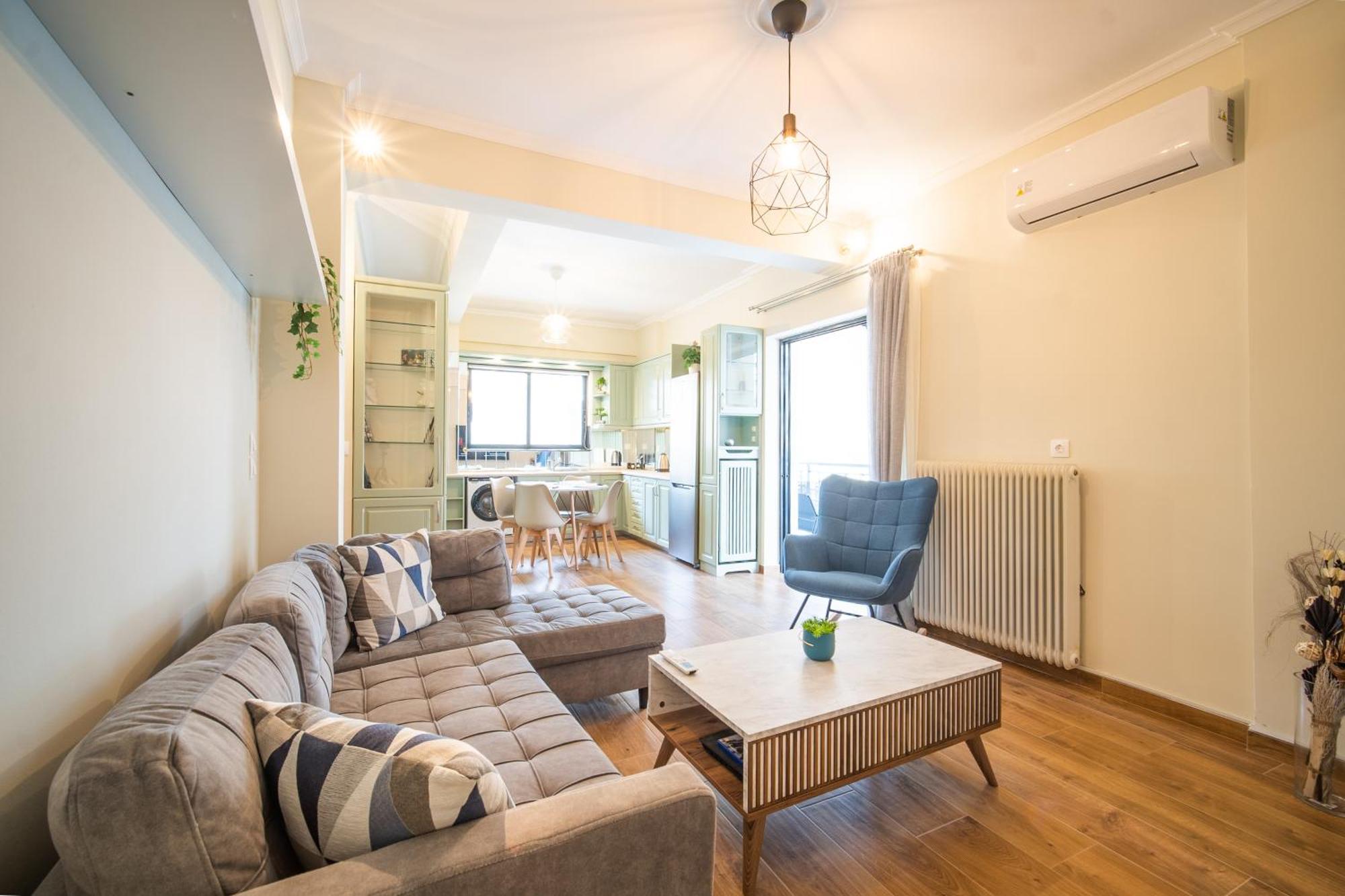 Apartament Μκ Αpartment 2Υδ - Nikea Metro Pireus Zewnętrze zdjęcie